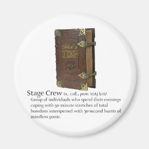 Stage Crew Magneet