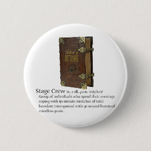 Stage Crew Ronde Button 5,7 Cm