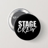 Stage Crew Ronde Button 5,7 Cm (Voorkant /achterkant)