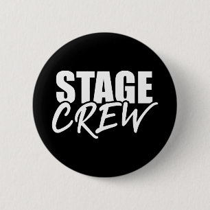 Stage Crew Ronde Button 5,7 Cm