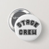 Stage Crew Ronde Button 5,7 Cm (Voorkant /achterkant)