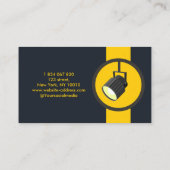 Stage Director Visitekaartje (Achterkant)