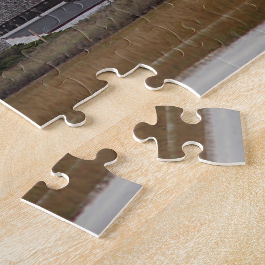 Stage Harbour-vuurtoren Legpuzzel (Zijkant)