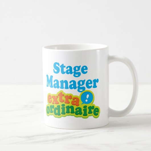 Stage Manager Extraordinaire Gift Idee Koffiemok (Rechts)