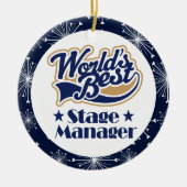 Stage Manager Gift Ornament (Voorkant)