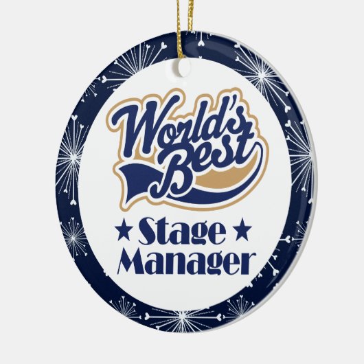 Stage Manager Gift Ornament (Links)
