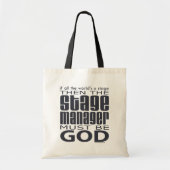 Stage Manager God Tote Bag (Voorkant)