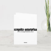 Stage Manager Kaart (Achterkant)