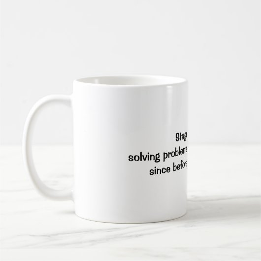Stage Managers - Problemen oplossen Koffiemok (Links)