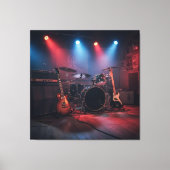 Stage of Vibrations Canvas Afdruk (Voorkant)