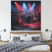 Stage of Vibrations Canvas Afdruk (Insitu (Slaapkamer))