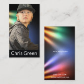 Stage Visitekaartjes headshot Actors & modellen (Voorkant / Achterkant)