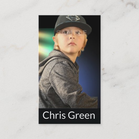 Stage Visitekaartjes headshot Actors & modellen (Voorkant)