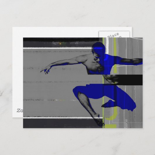 STAGE VLUCHT BRIEFKAART (Voorkant / Achterkant)