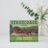Stagecoach Briefkaart (Staand voorkant)