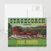 Stagecoach Briefkaart (Voorkant / Achterkant)