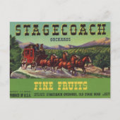 Stagecoach Briefkaart (Voorkant)