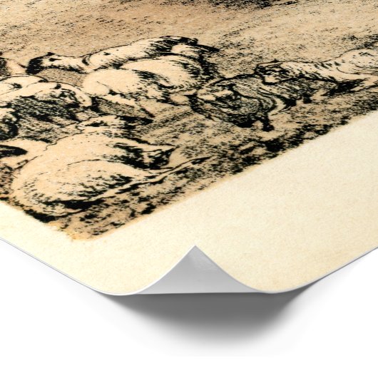 Stagecoach buiten coachingzaal poster (Hoek)