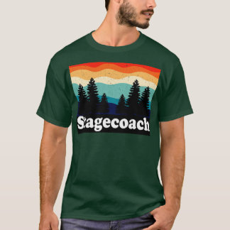 Stagecoach Colorado Retro T-shirt