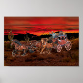 STAGECOACH COWBOYS POSTER (Voorkant)