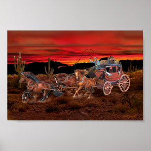 STAGECOACH COWBOYS POSTER