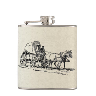 Stagecoach Flask Heupfles