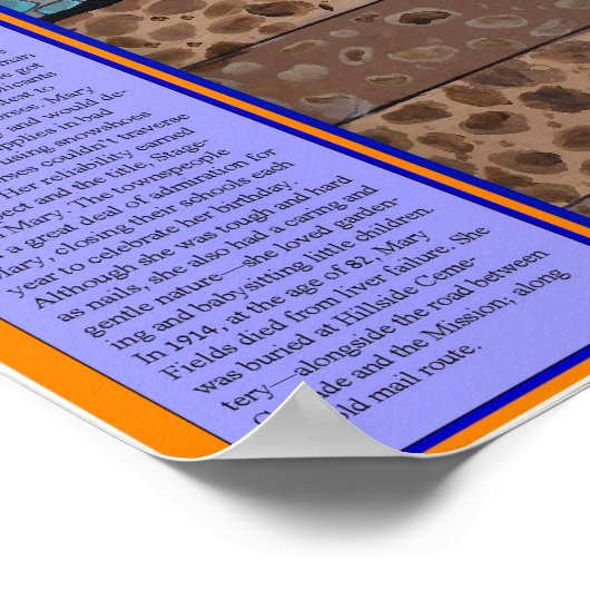 Stagecoach Mary Fields Poster (Hoek)