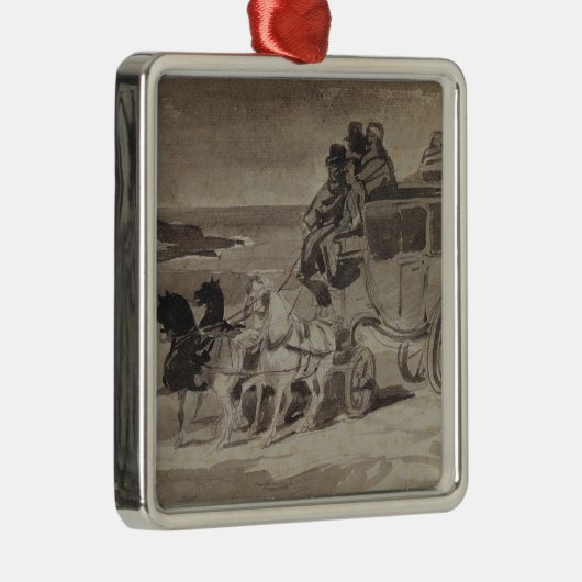 Stagecoach Metalen Ornament (Rechts)