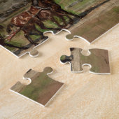 Stagecoach Old West Vintage Legpuzzel (Zijkant)