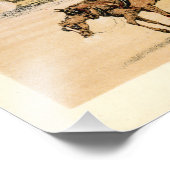 Stagecoach uit de 19e eeuw foto afdruk (Hoek)