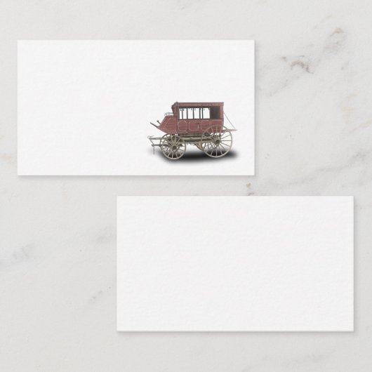 STAGECOACH VISITEKAARTJE (Voorkant / Achterkant)