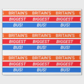 Stagecoach wrapping paper cadeaupapier (Vlak)