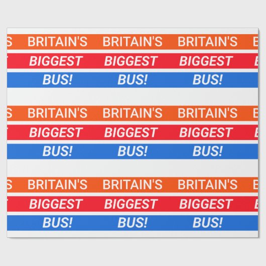 Stagecoach wrapping paper cadeaupapier (Vlak)