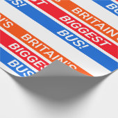 Stagecoach wrapping paper cadeaupapier (Hoek)