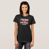 Stagehand onzichtbare theatertechnici t-shirt (Voorkant volledig)