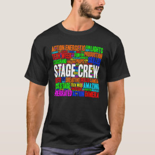 Stagehand-theaterkunstwerk voor Stage T-shirt
