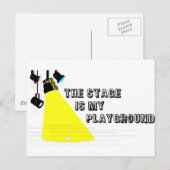 StageIsMyPlayground Briefkaart (Voorkant / Achterkant)