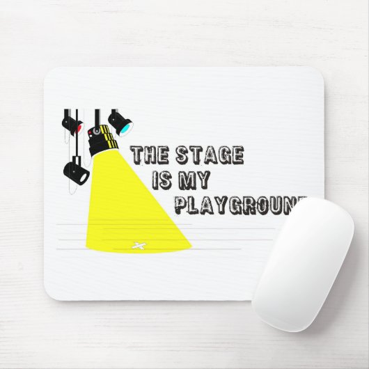 StageIsMyPlayground Muismat (Met muis)