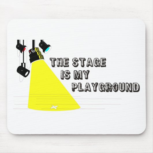 StageIsMyPlayground Muismat (Voorkant)