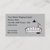 Staging en Accessoires thuis Visitekaartje (Voorkant)