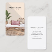 Staging Vintage voor thuisgebruik  Visitekaartje (Voorkant / Achterkant)