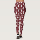 Stag's Head Print Leggings (Achterkant)