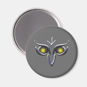 Stahl Eisen Eule stalen ijzeruil Magneet (Voorkant / Achterkant)