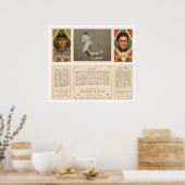 Stahl Red Sox Browns Baseball 1912 Poster (Keuken)
