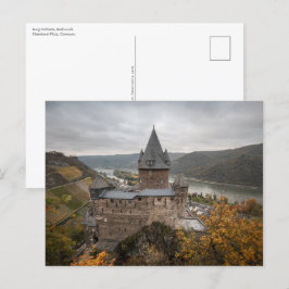 Stahleck Castle Bacharach Duitsland Briefkaart