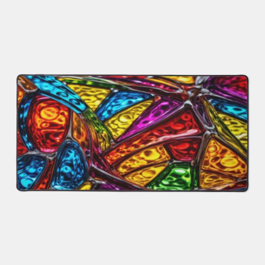 Stain Glass - Desk Mat (Voorkant)