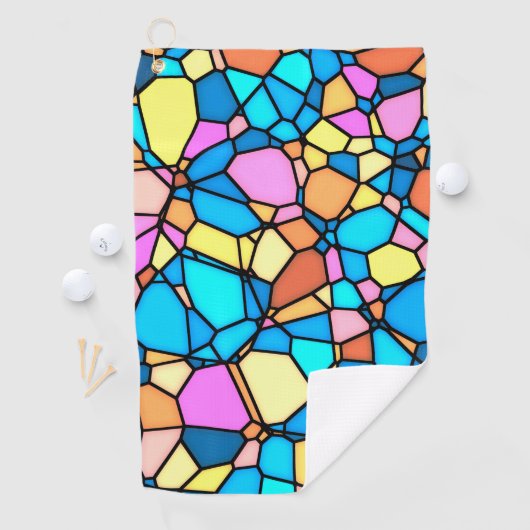 Stain Glass Lite Golfhanddoek (Insitu)