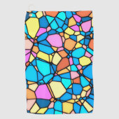 Stain Glass Lite Golfhanddoek (Voorkant)