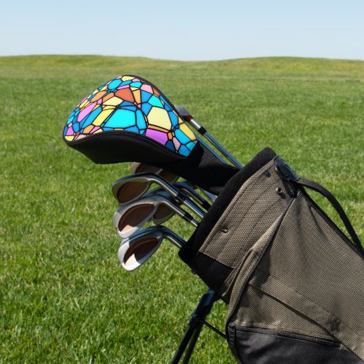 Stain Glass Lite Golfheadcover (Insitu)