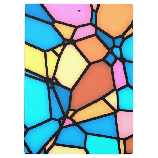 Stain Glass Lite Klembord (Achterkant)
